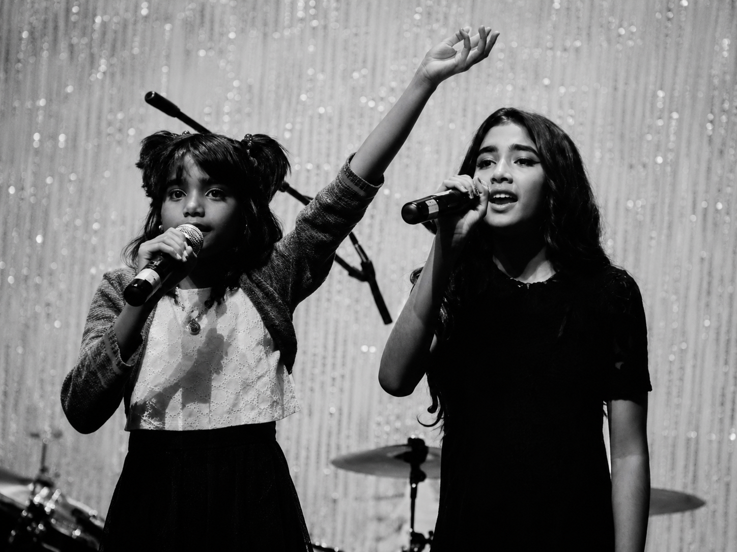Sun and Moon performing